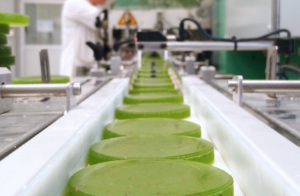 Exfoliating soap production line for hospitality - solid cosmetics manufacturer in Portugal
